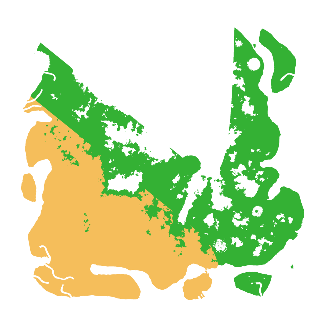 Biome Rust Map: Procedural Map, Size: 4500, Seed: 348708950