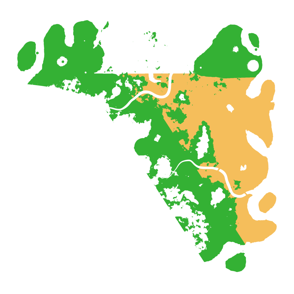 Biome Rust Map: Procedural Map, Size: 4500, Seed: 119731606