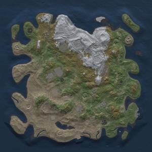 Thumbnail Rust Map: Procedural Map, Size: 4250, Seed: 1574074370, 19 Monuments
