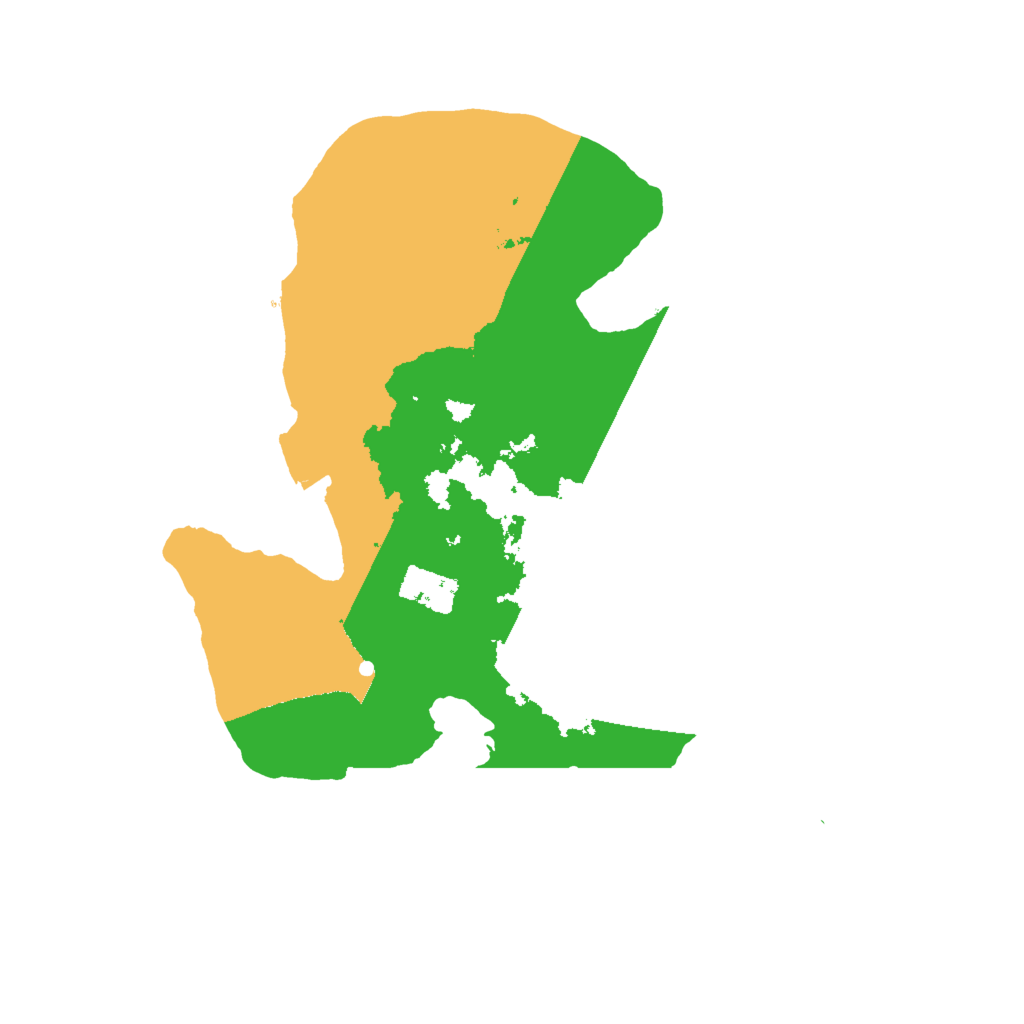 Biome Rust Map: Procedural Map, Size: 2000, Seed: 499314008