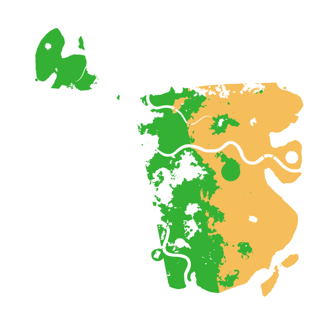 Biome Rust Map: Procedural Map, Size: 4500, Seed: 202214357