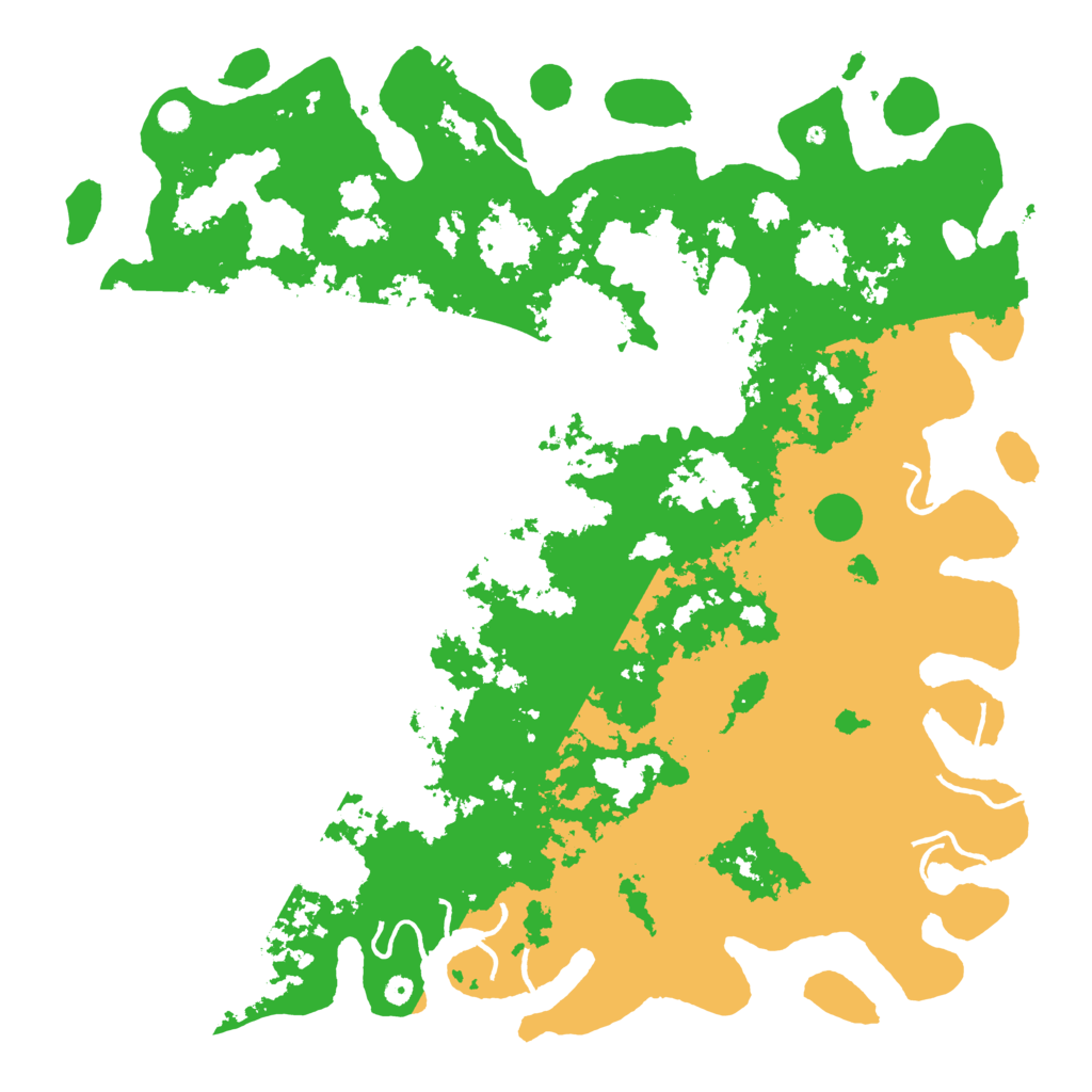 Biome Rust Map: Procedural Map, Size: 6000, Seed: 7890613