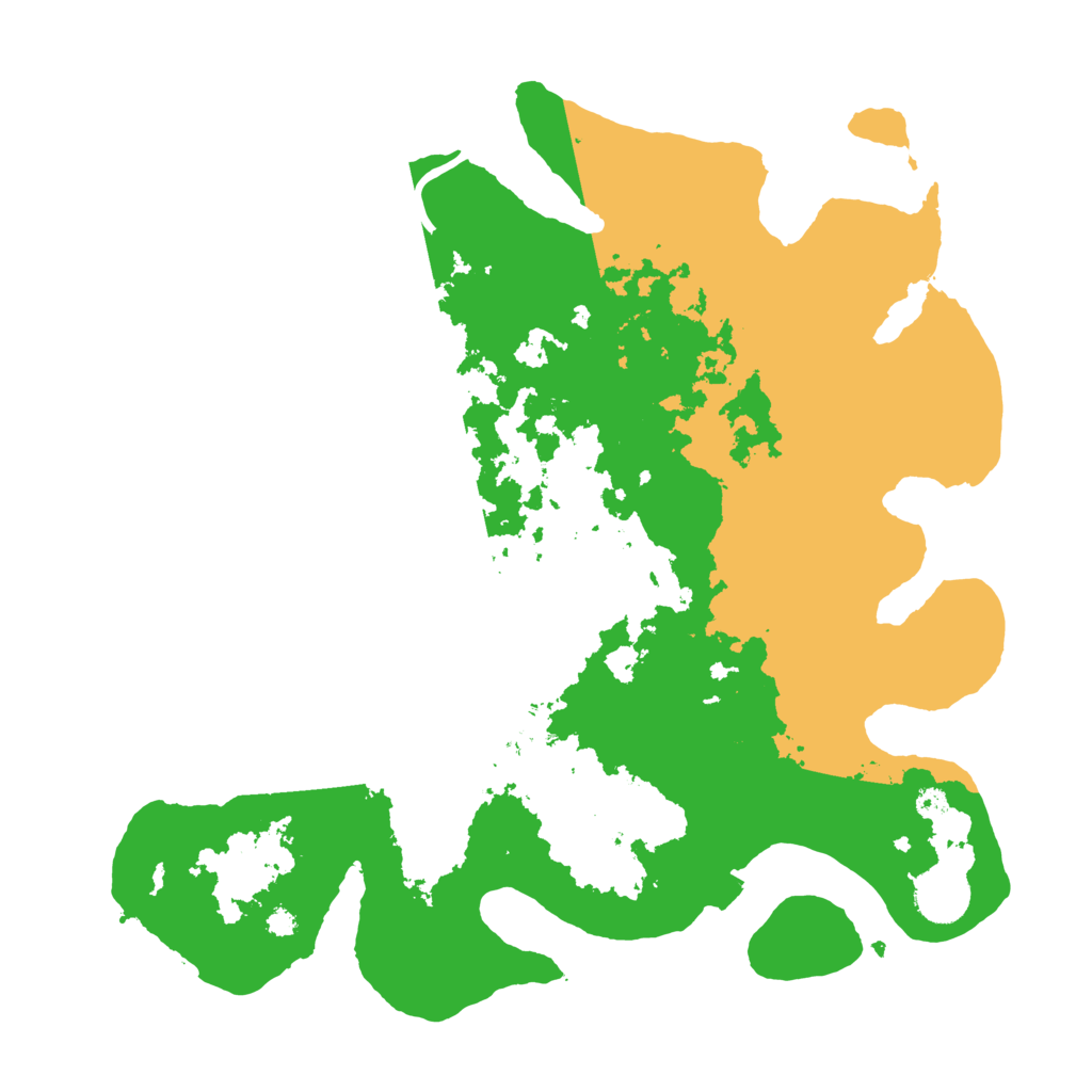Biome Rust Map: Procedural Map, Size: 3500, Seed: 1684482213