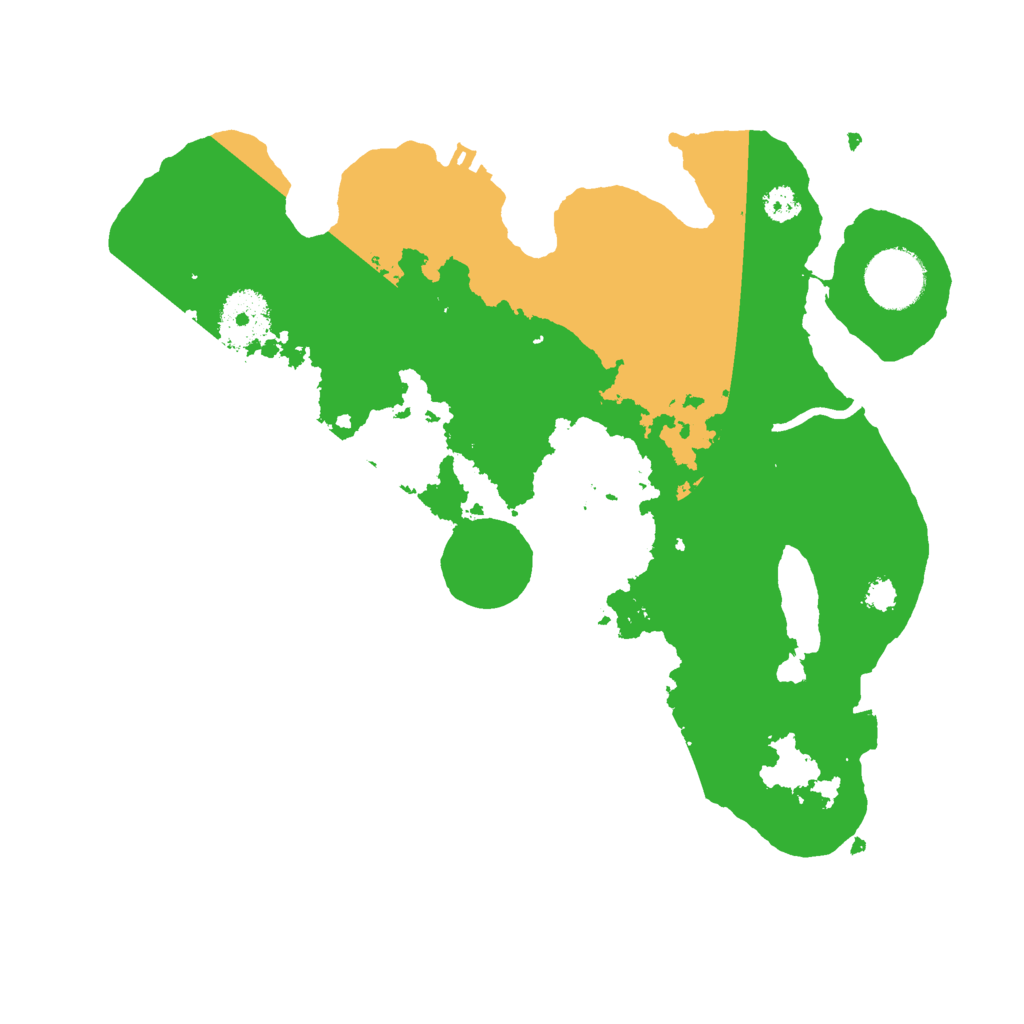 Biome Rust Map: Procedural Map, Size: 3000, Seed: 4860