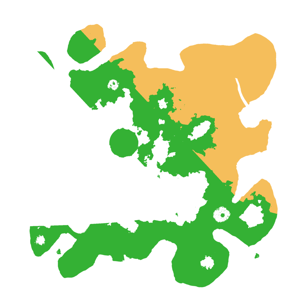 Biome Rust Map: Procedural Map, Size: 3000, Seed: 2039330485