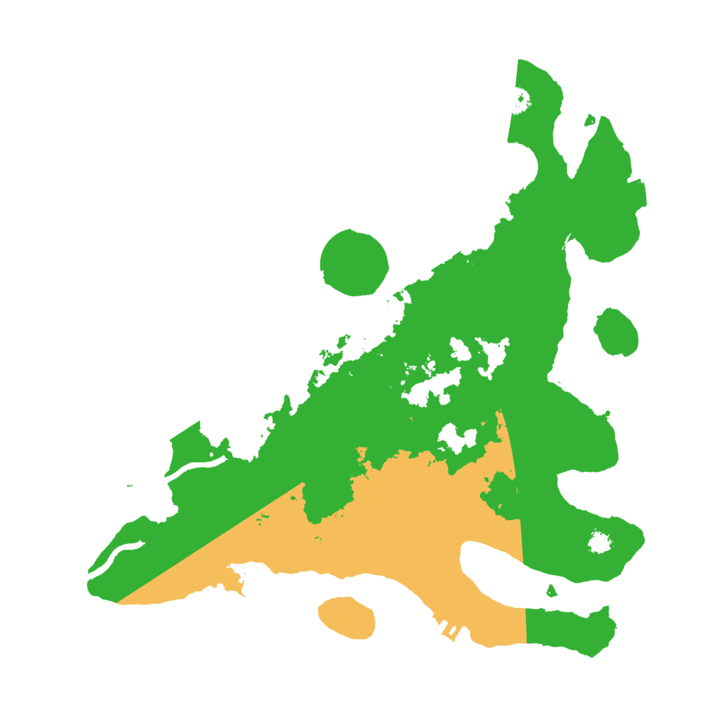 Biome Rust Map: Procedural Map, Size: 3000, Seed: 4788