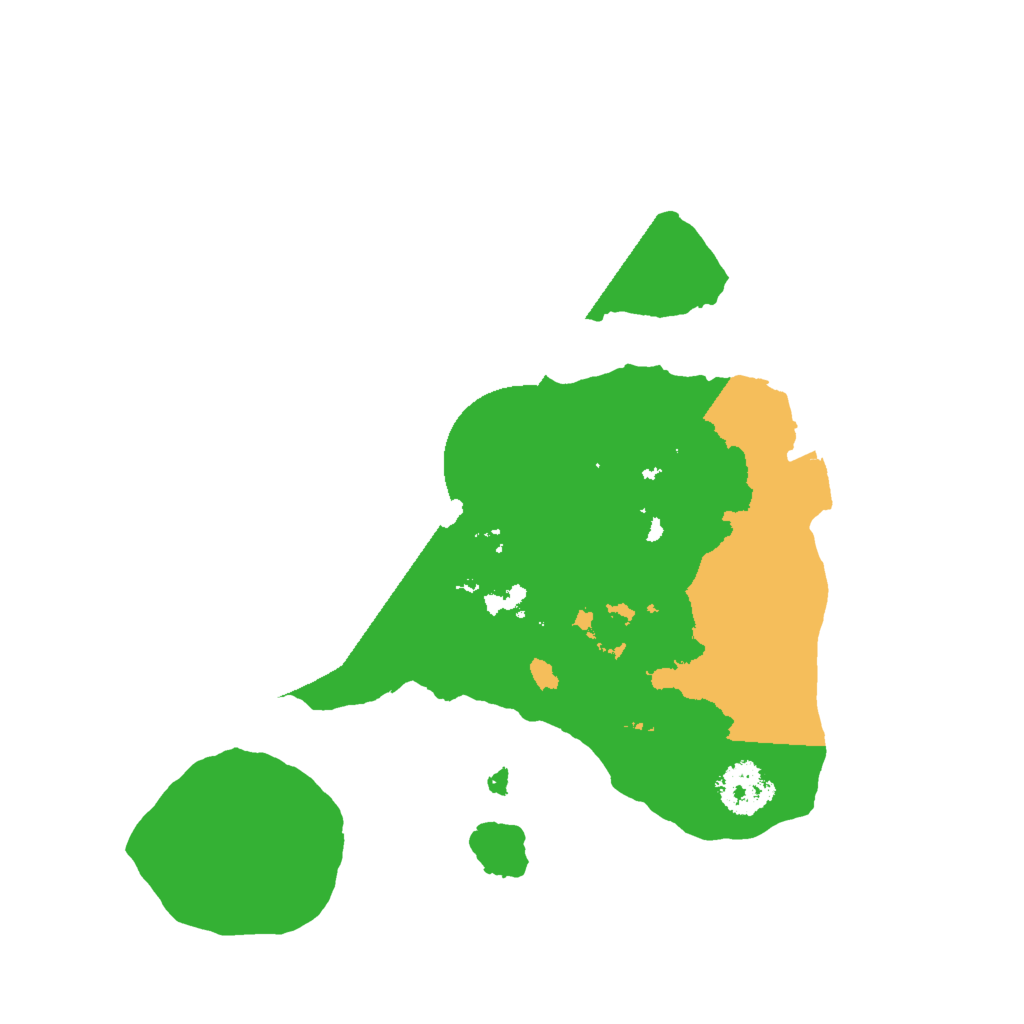 Biome Rust Map: Procedural Map, Size: 2000, Seed: 456786456