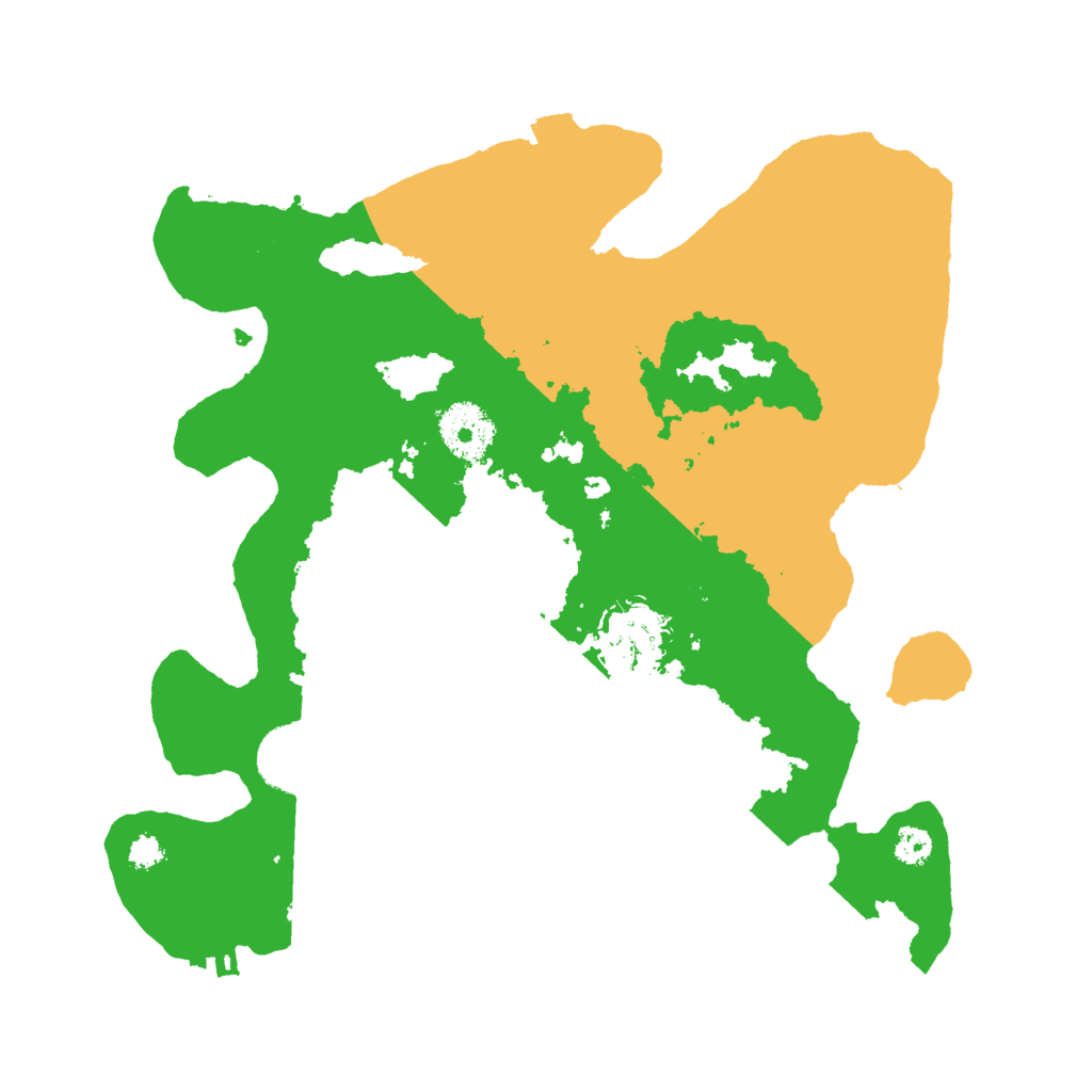 Biome Rust Map: Procedural Map, Size: 3000, Seed: 246784