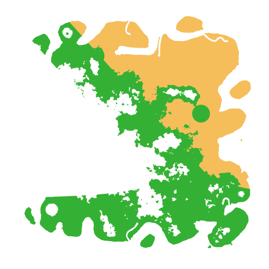 Biome Rust Map: Procedural Map, Size: 4000, Seed: 213095267