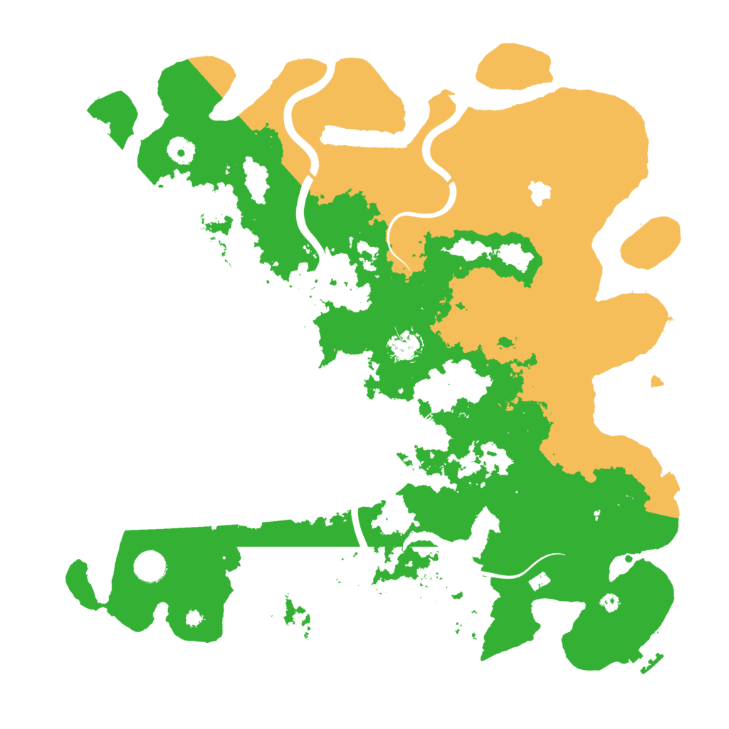 Biome Rust Map: Procedural Map, Size: 4000, Seed: 213095267