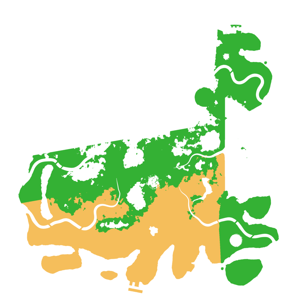 Biome Rust Map: Procedural Map, Size: 4250, Seed: 66859265