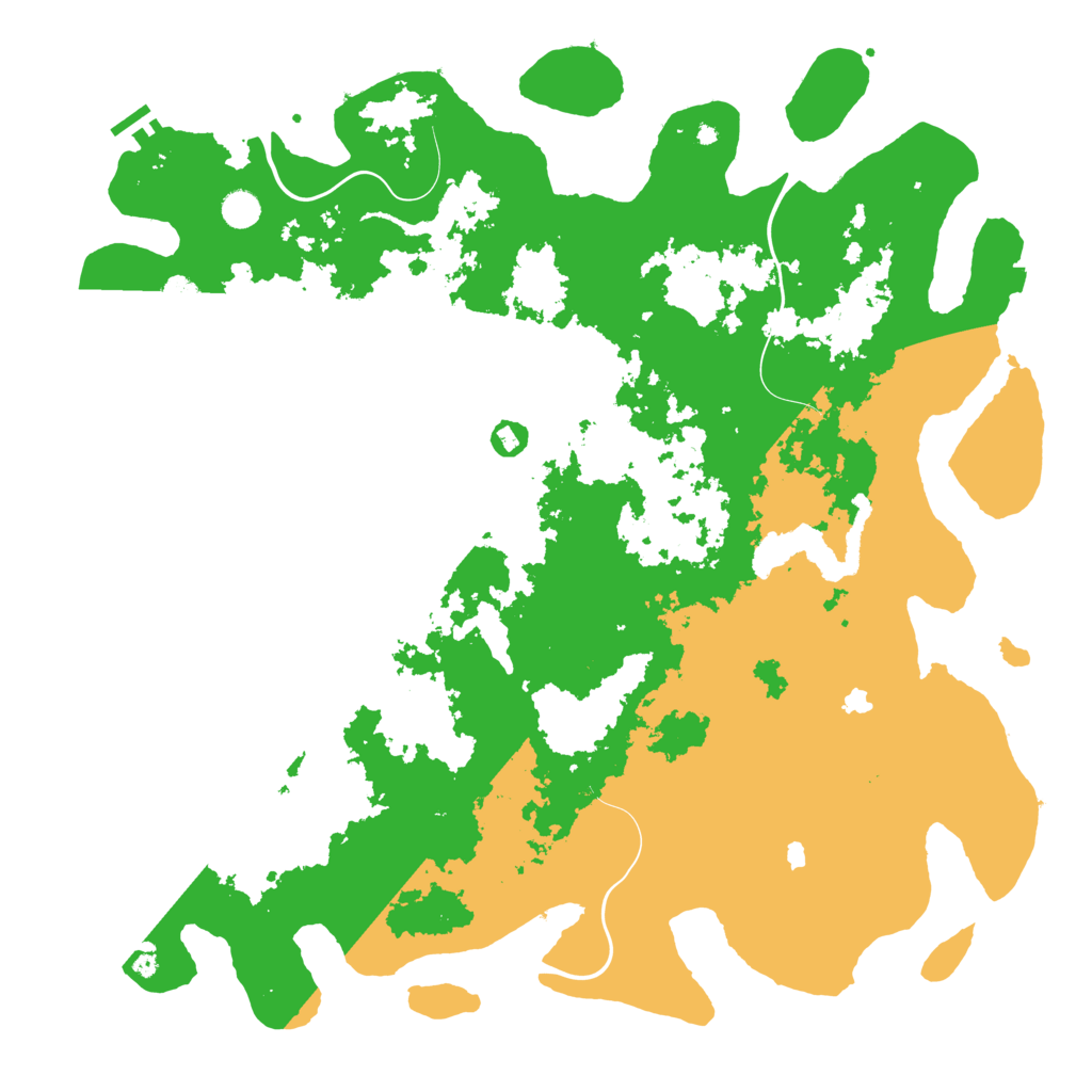Biome Rust Map: Procedural Map, Size: 5000, Seed: 637