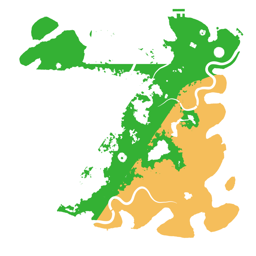 Biome Rust Map: Procedural Map, Size: 4250, Seed: 703369416