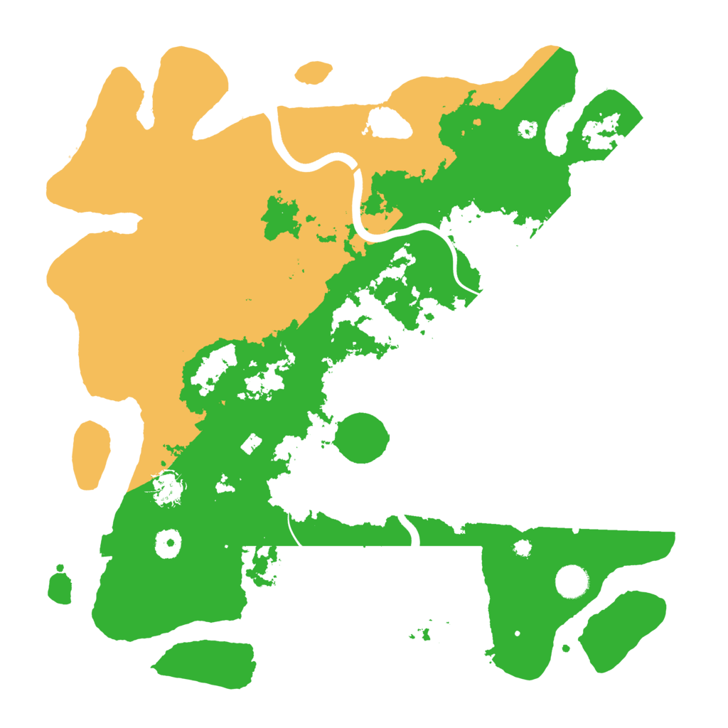 Biome Rust Map: Procedural Map, Size: 3850, Seed: 30467473