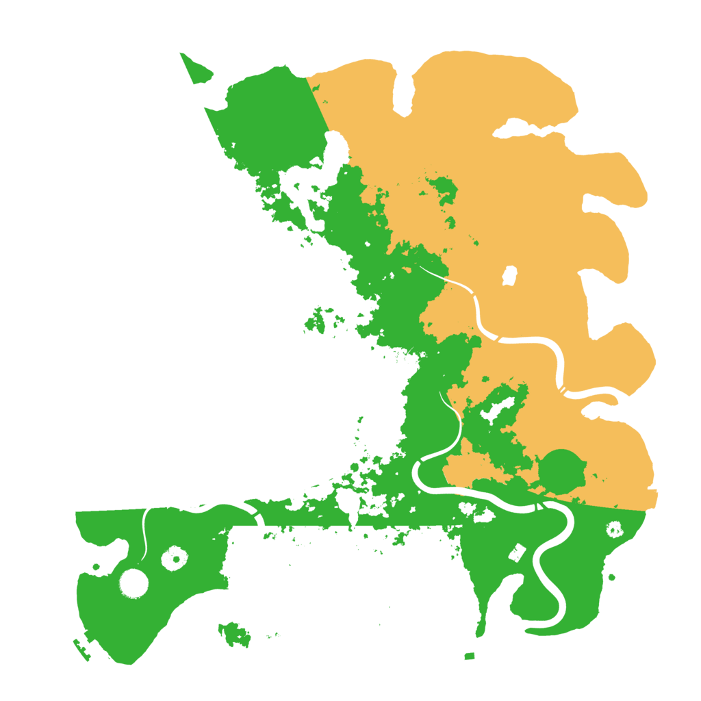 Biome Rust Map: Procedural Map, Size: 4250, Seed: 1438316195