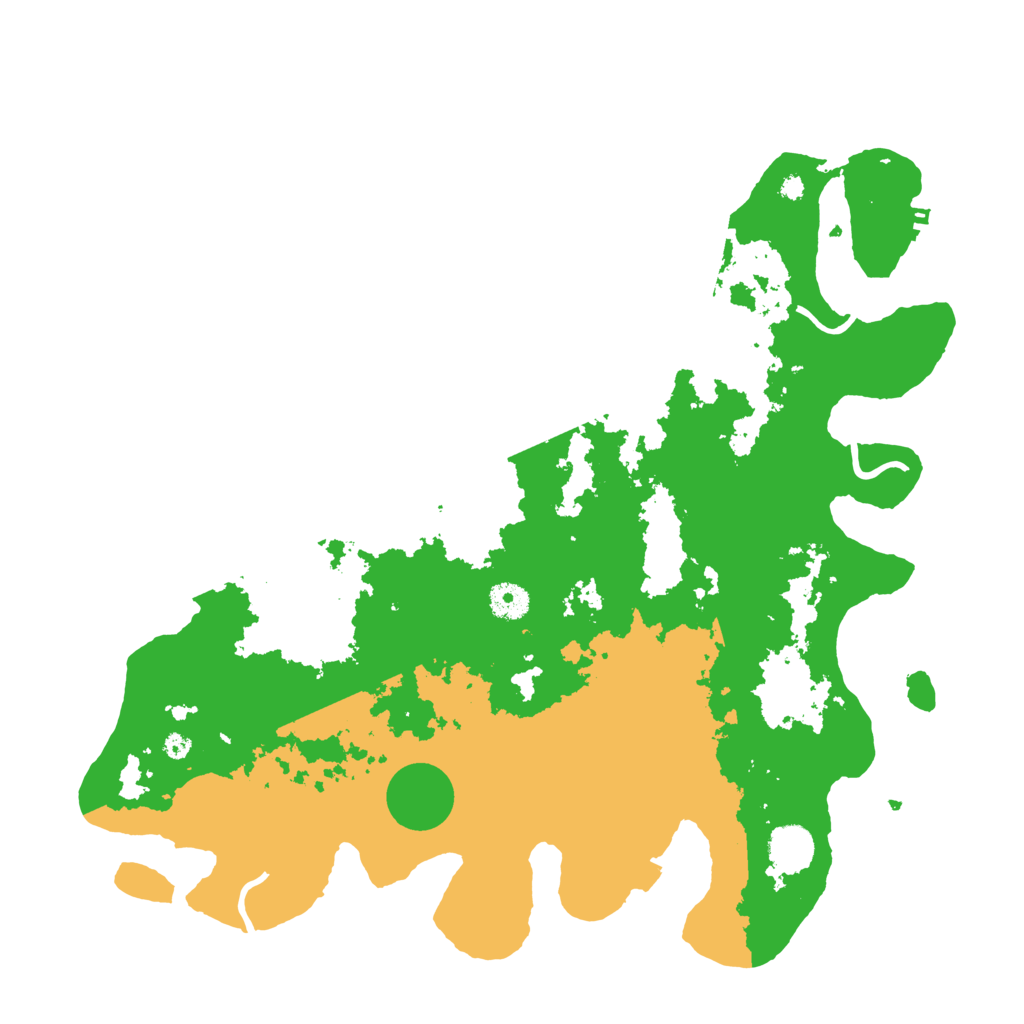 Biome Rust Map: Procedural Map, Size: 4000, Seed: 234227366