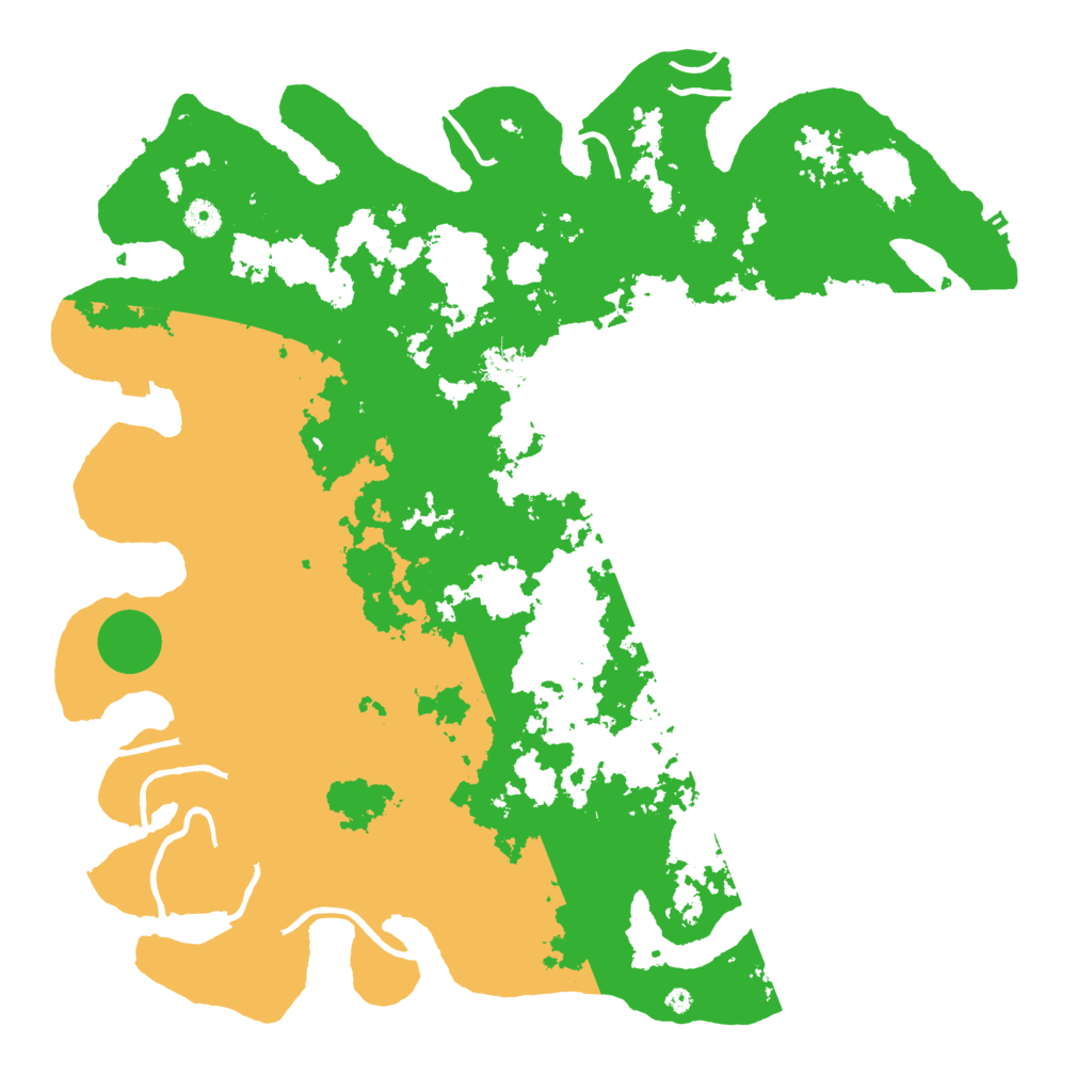 Biome Rust Map: Procedural Map, Size: 4500, Seed: 803542289