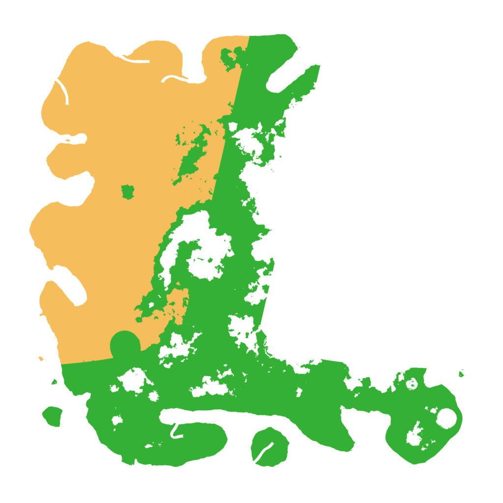 Biome Rust Map: Procedural Map, Size: 4500, Seed: 254705735