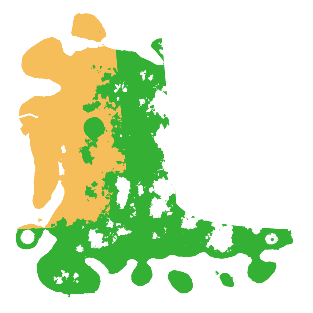 Biome Rust Map: Procedural Map, Size: 4000, Seed: 1311538997