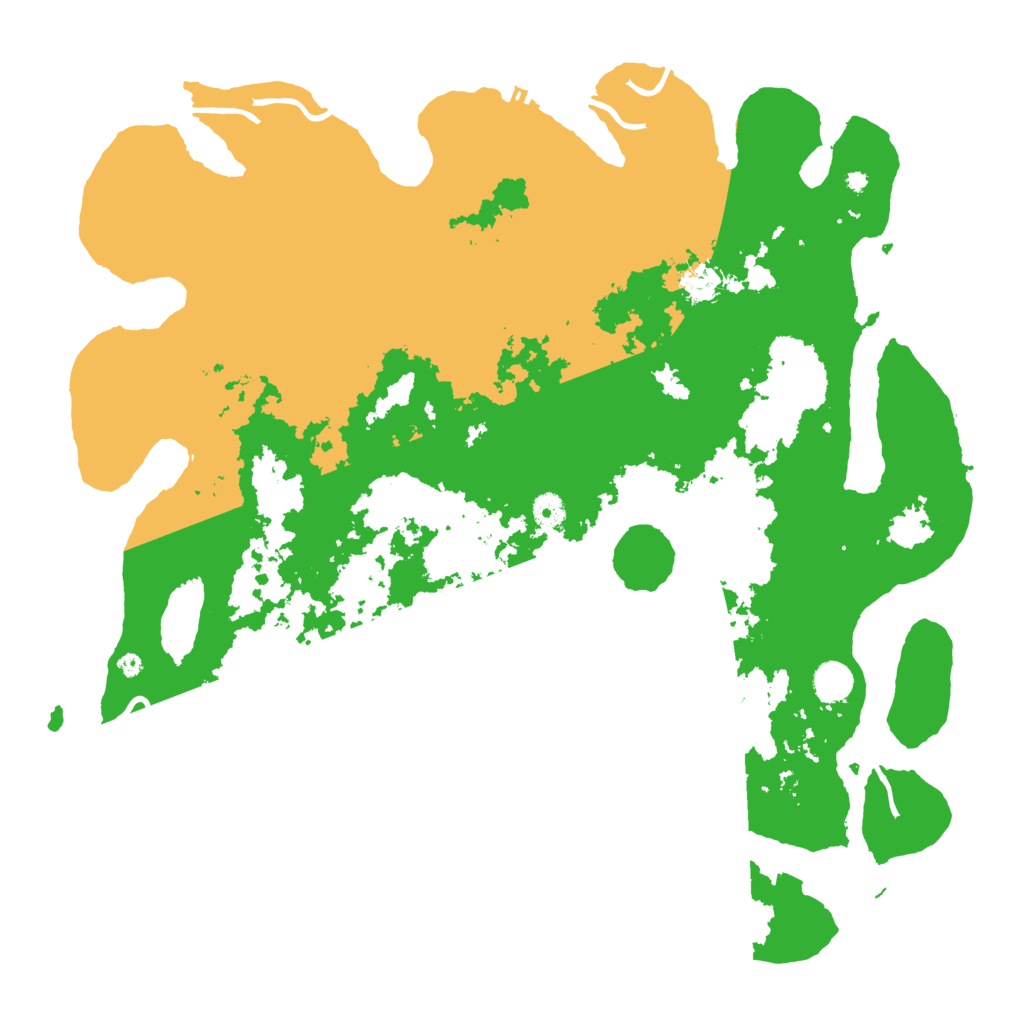 Biome Rust Map: Procedural Map, Size: 4500, Seed: 173291130