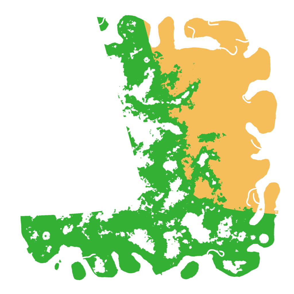 Biome Rust Map: Procedural Map, Size: 5500, Seed: 1859997877