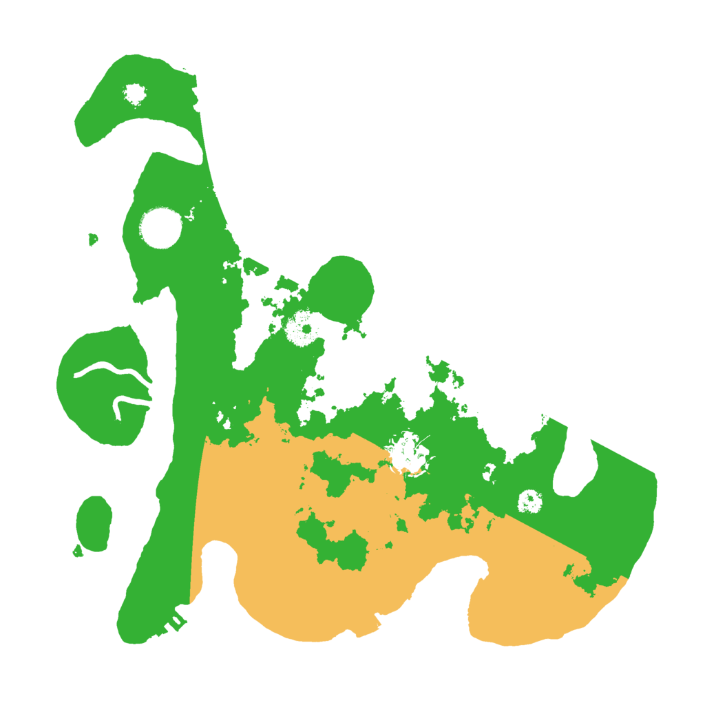 Biome Rust Map: Procedural Map, Size: 3000, Seed: 1209291862