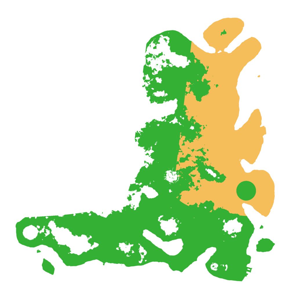 Biome Rust Map: Procedural Map, Size: 4000, Seed: 59278813