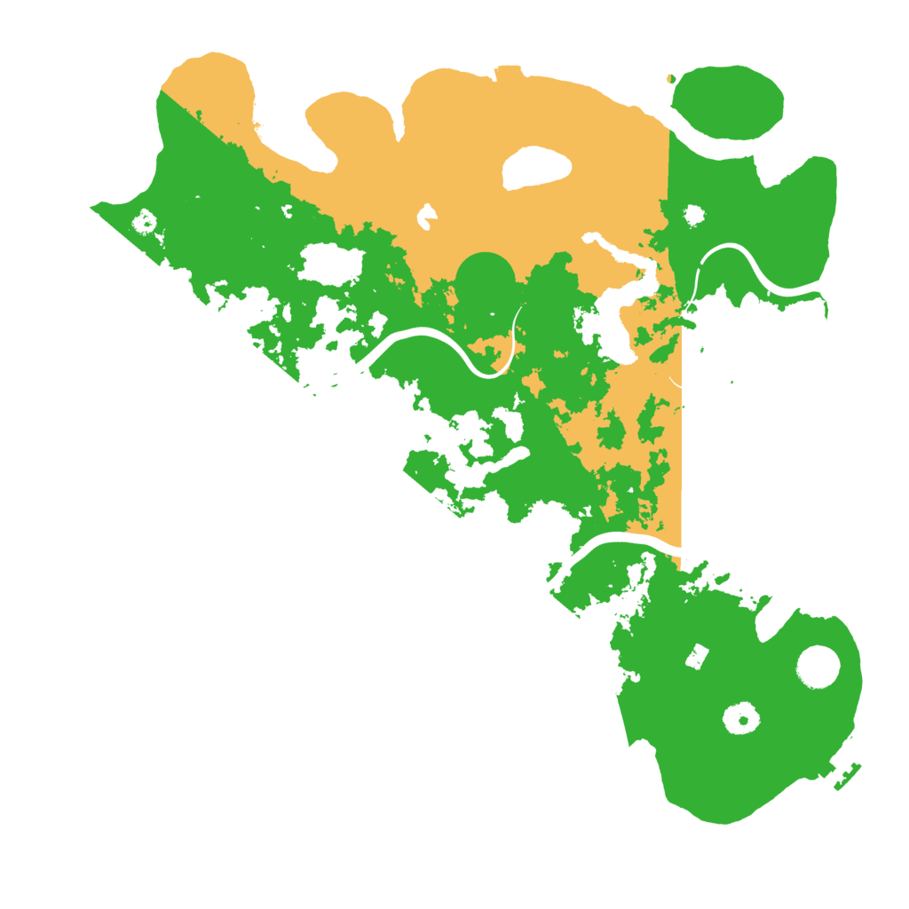 Biome Rust Map: Procedural Map, Size: 4000, Seed: 18964385
