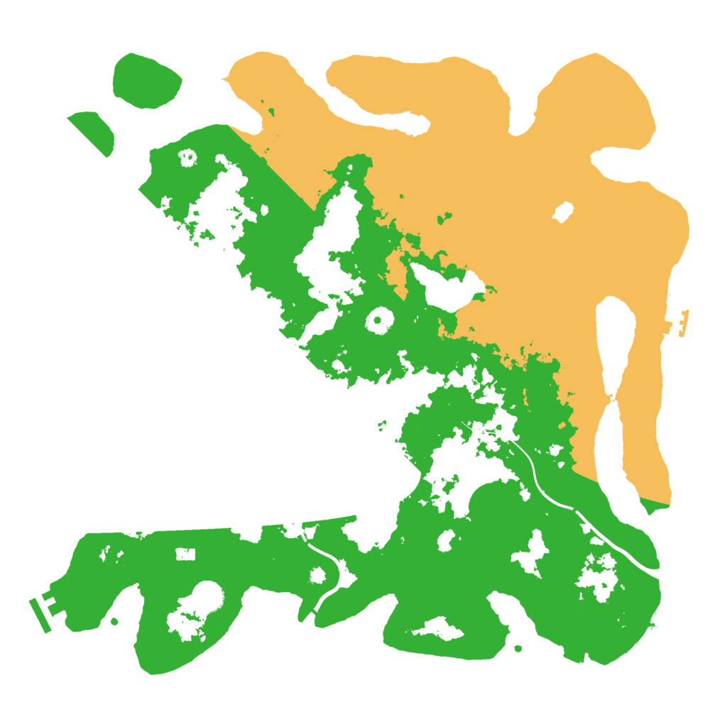 Biome Rust Map: Procedural Map, Size: 4000, Seed: 1694291688