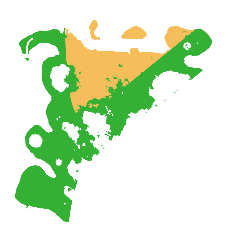 Biome Rust Map: Procedural Map, Size: 3200, Seed: 9181970