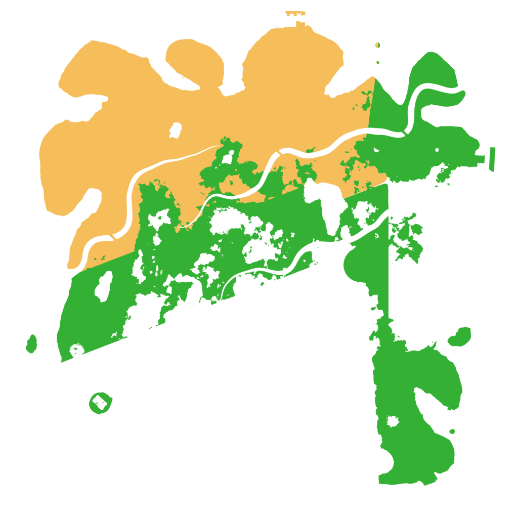 Biome Rust Map: Procedural Map, Size: 4000, Seed: 173291130