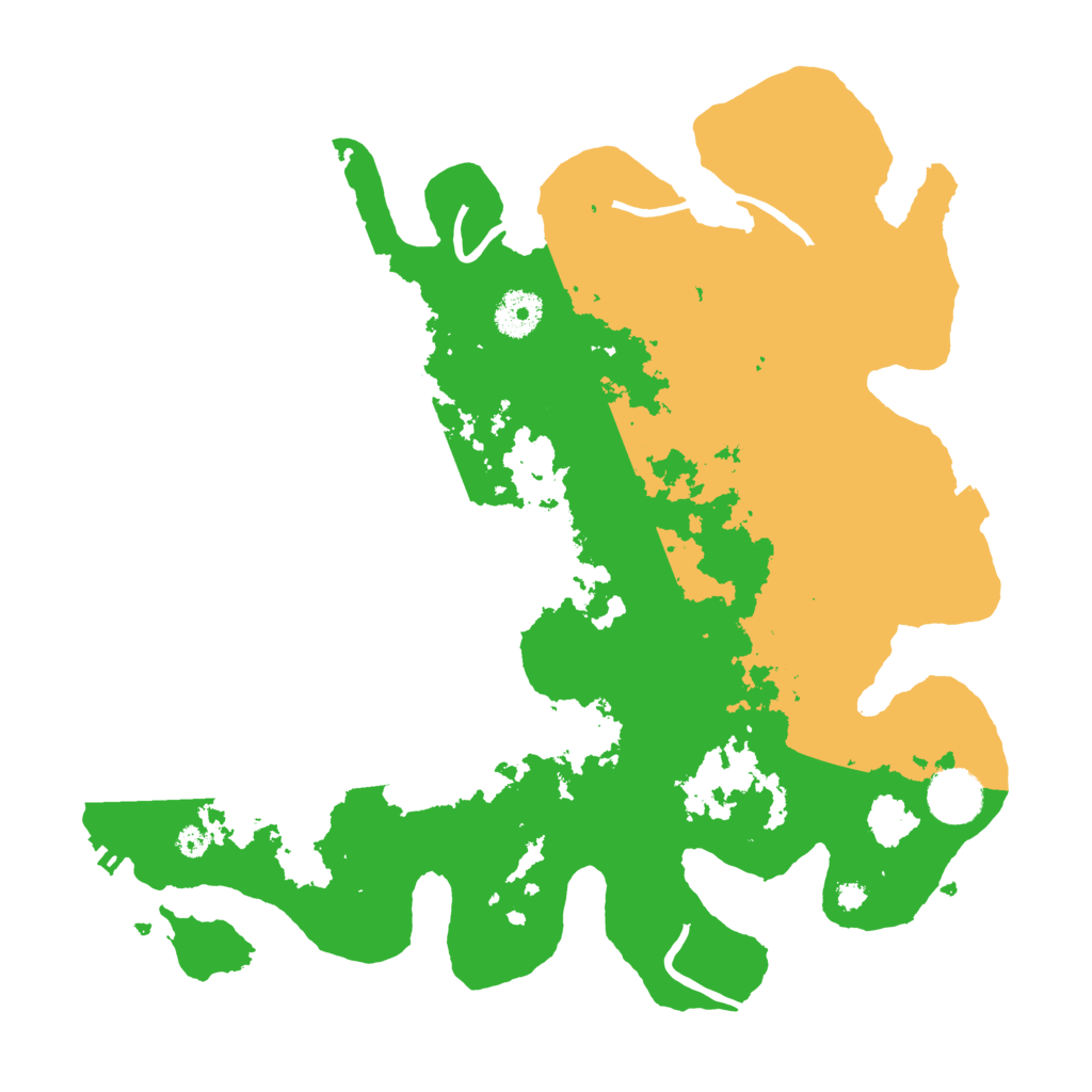 Biome Rust Map: Procedural Map, Size: 3500, Seed: 1501179728