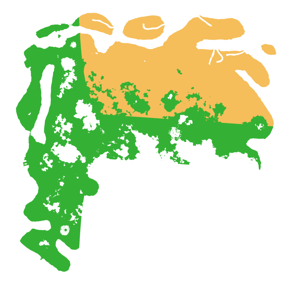 Biome Rust Map: Procedural Map, Size: 4500, Seed: 286472900