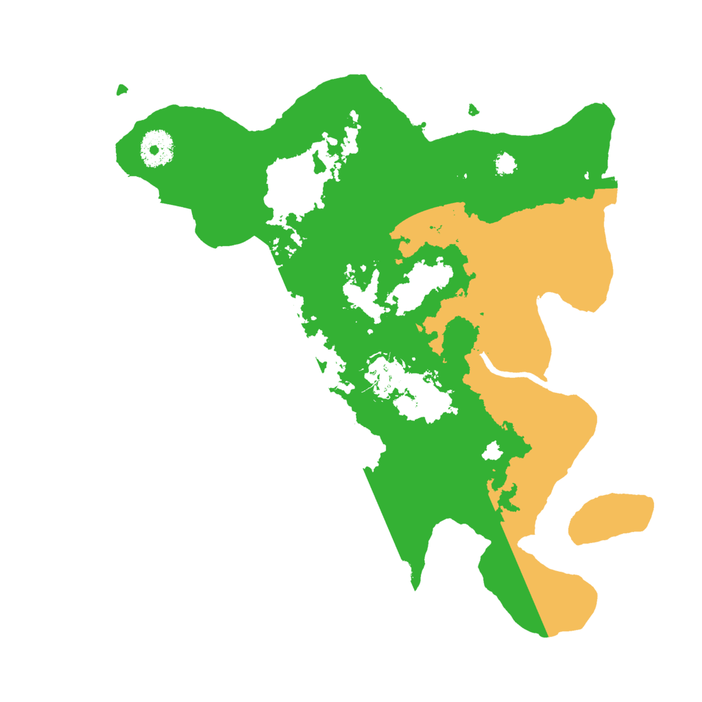 Biome Rust Map: Procedural Map, Size: 3000, Seed: 16680