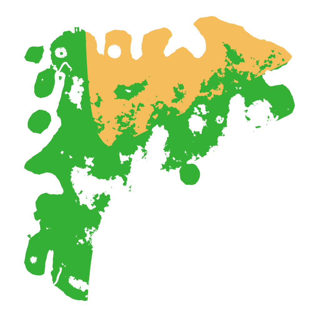 Biome Rust Map: Procedural Map, Size: 4200, Seed: 148866229