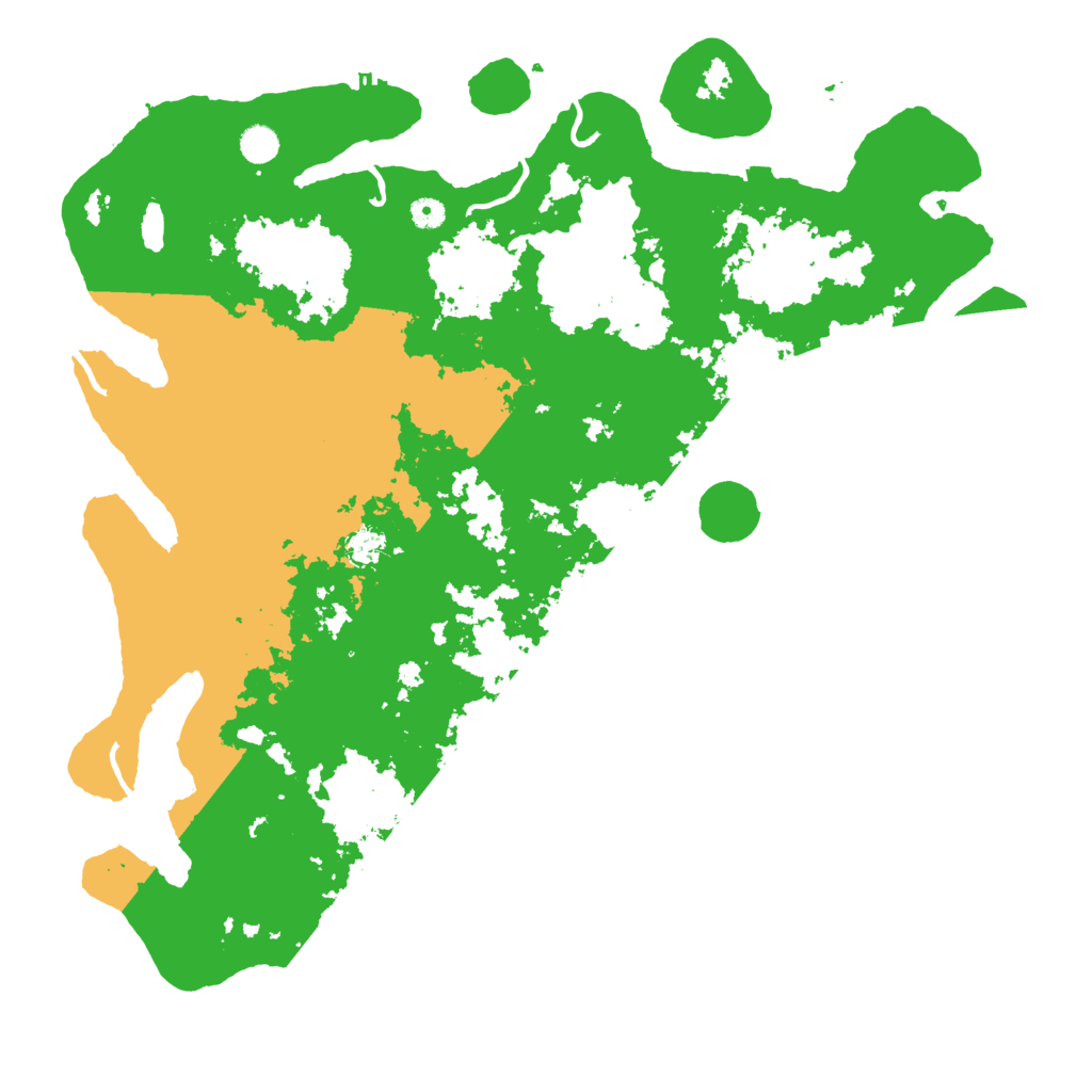 Biome Rust Map: Procedural Map, Size: 5000, Seed: 382808561