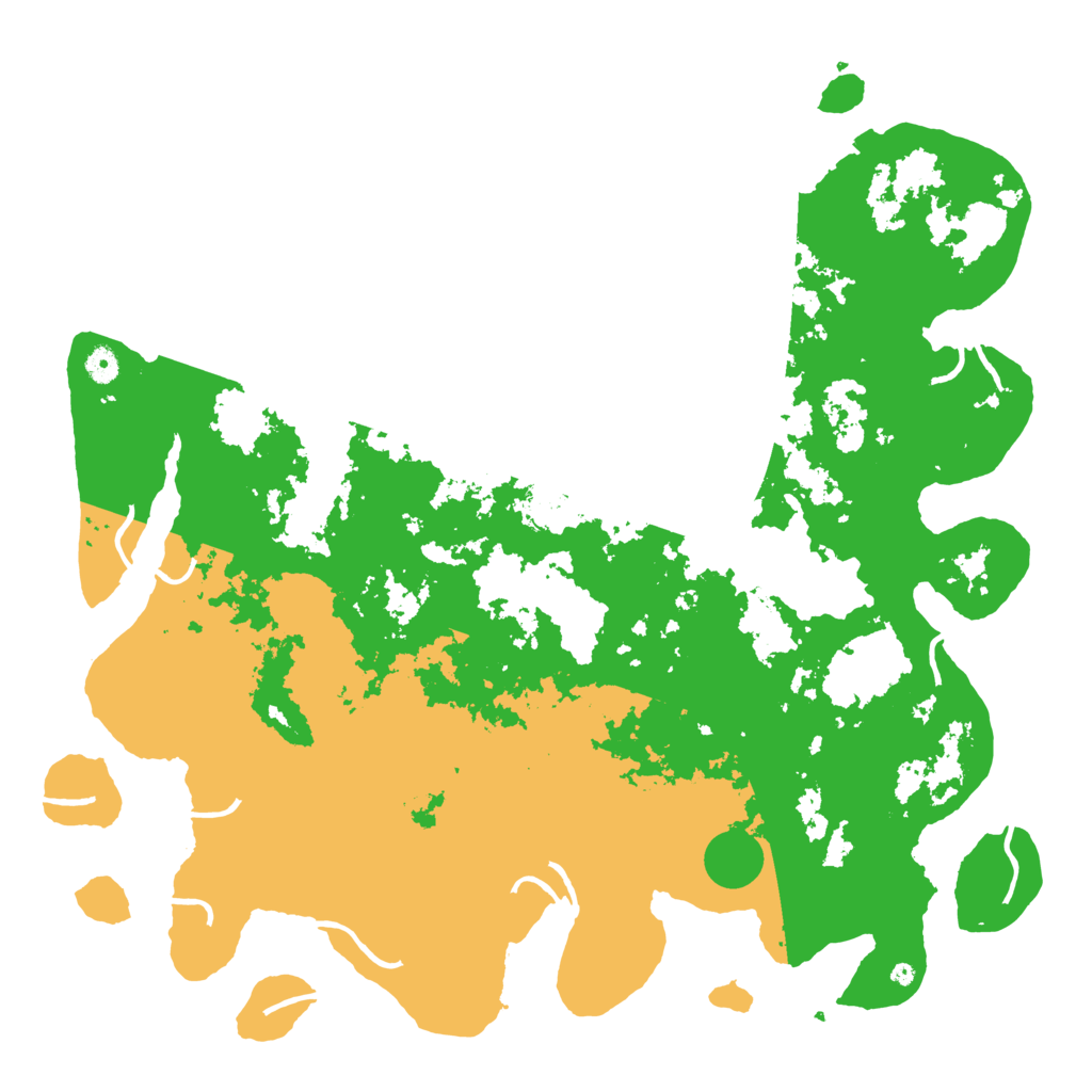 Biome Rust Map: Procedural Map, Size: 5000, Seed: 570444732