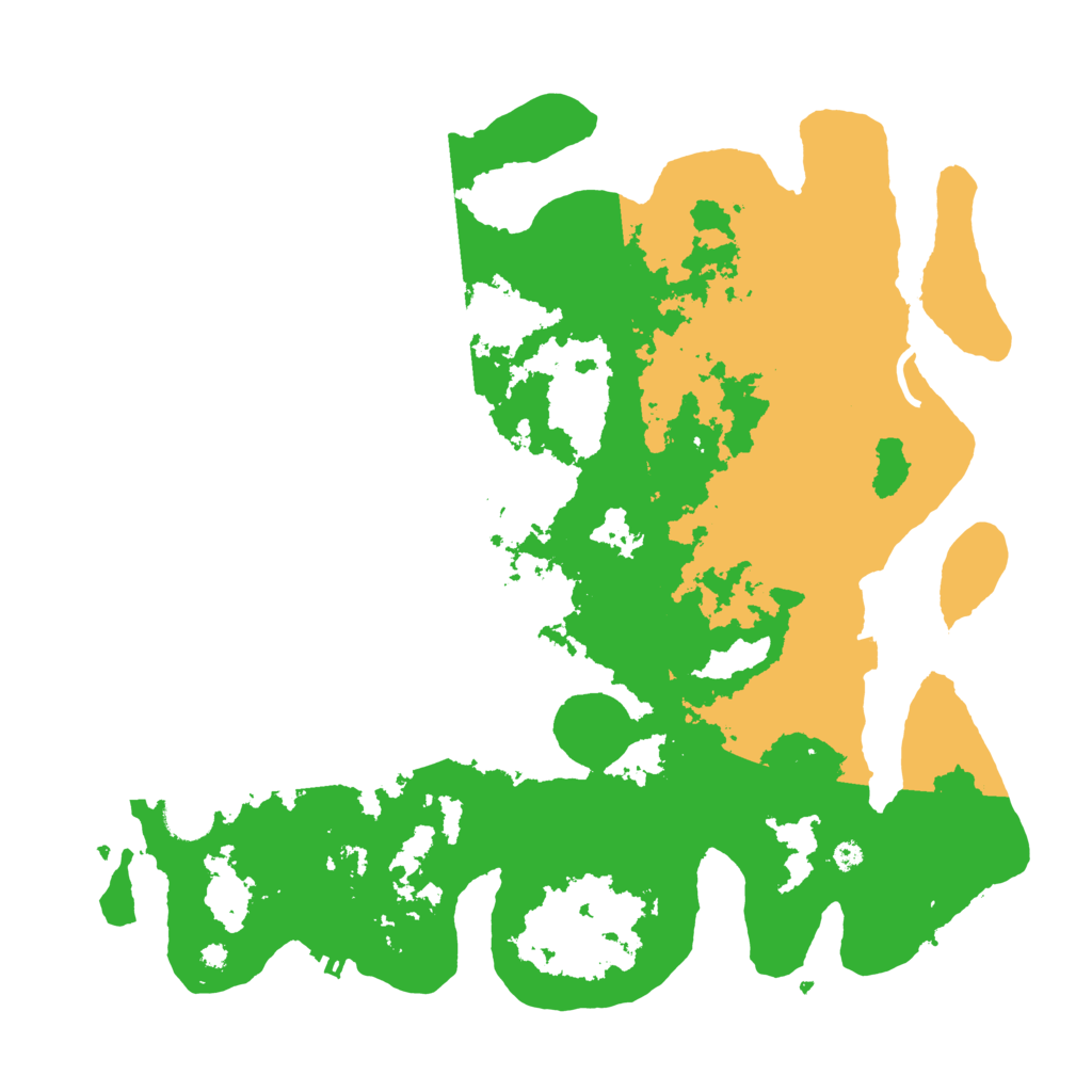 Biome Rust Map: Procedural Map, Size: 3900, Seed: 582883824