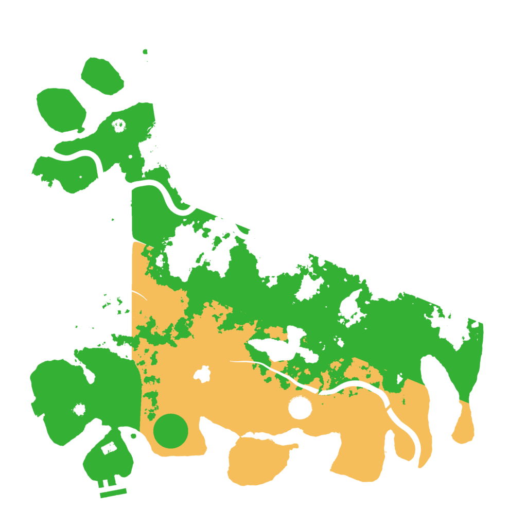 Biome Rust Map: Procedural Map, Size: 4000, Seed: 2118191222