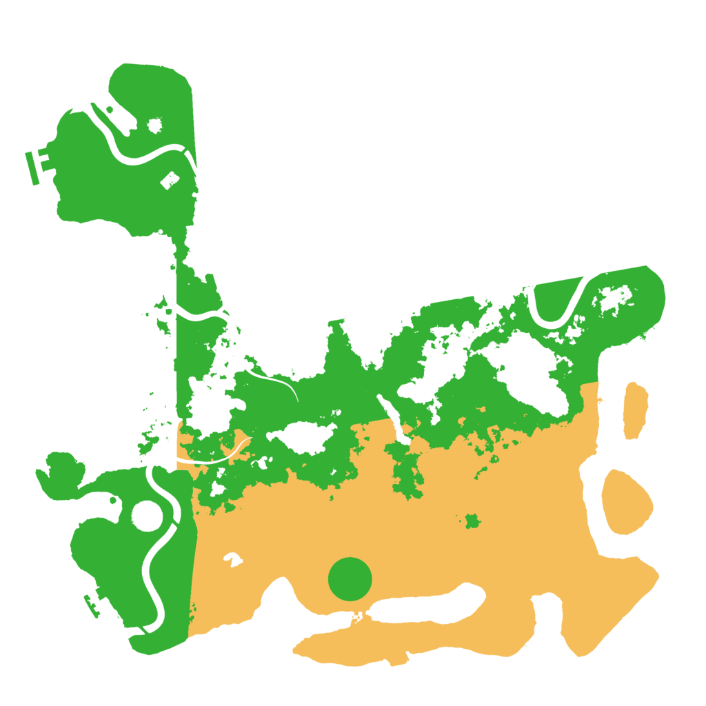 Biome Rust Map: Procedural Map, Size: 4250, Seed: 231310928