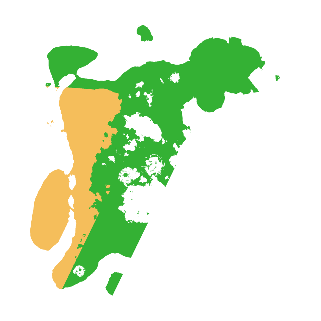 Biome Rust Map: Procedural Map, Size: 3000, Seed: 30205