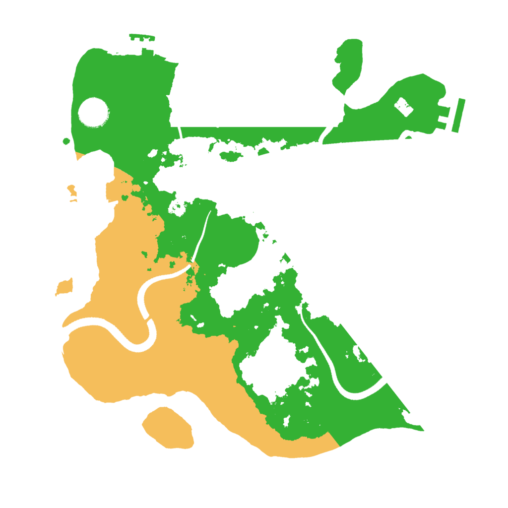 Biome Rust Map: Procedural Map, Size: 3000, Seed: 5454328