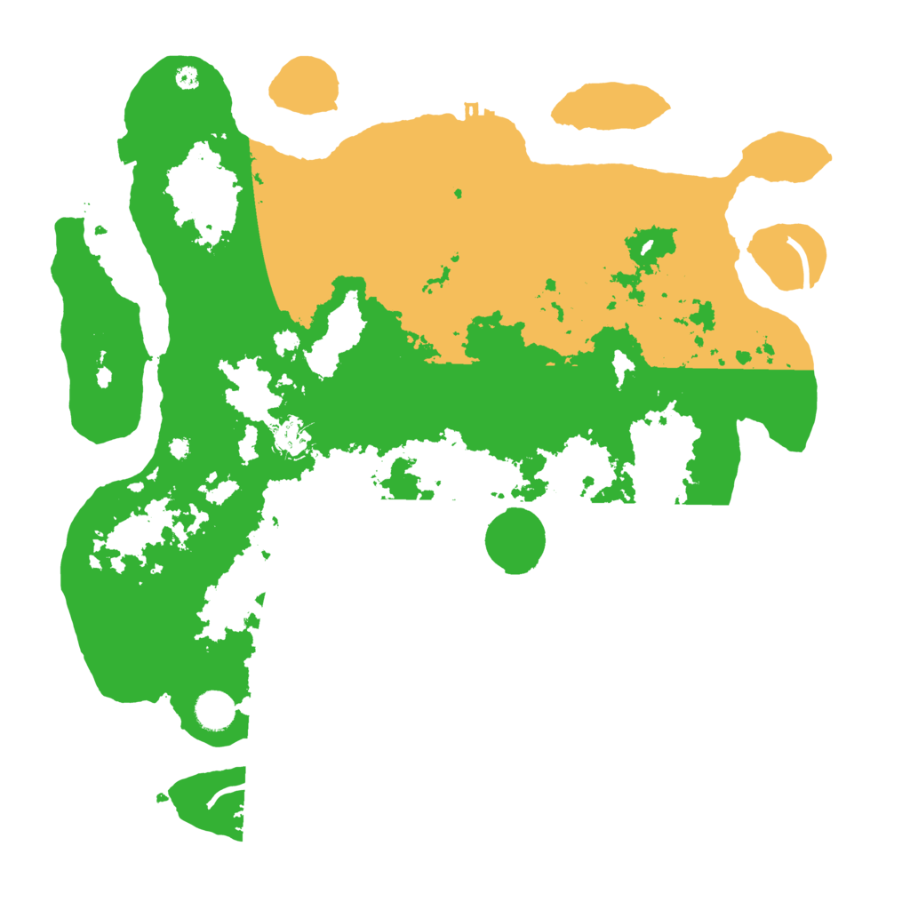 Biome Rust Map: Procedural Map, Size: 4000, Seed: 28967