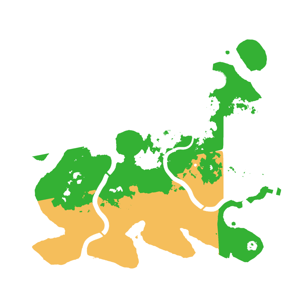 Biome Rust Map: Procedural Map, Size: 3000, Seed: 32527