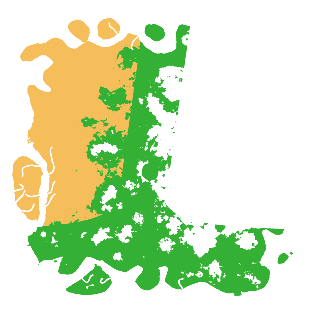 Biome Rust Map: Procedural Map, Size: 5000, Seed: 1015522134