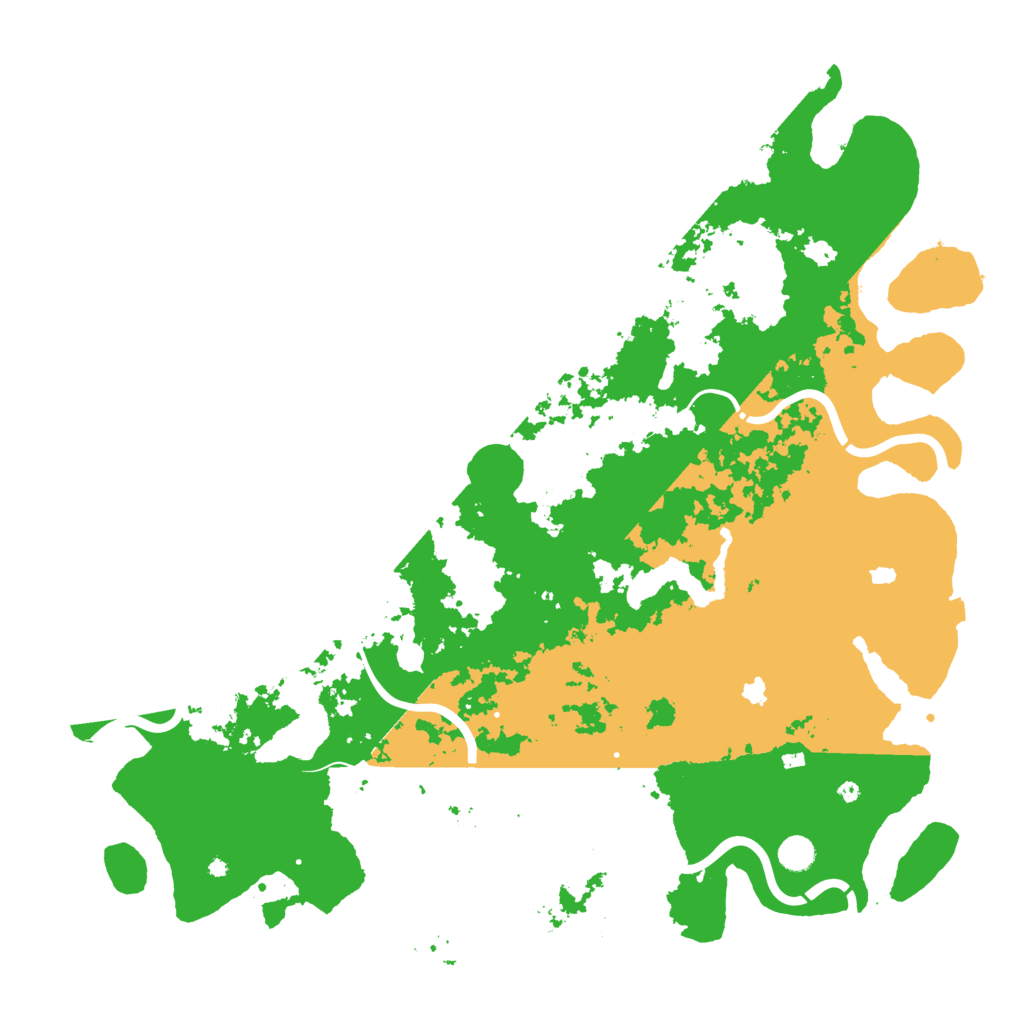 Biome Rust Map: Procedural Map, Size: 5000, Seed: 775288821