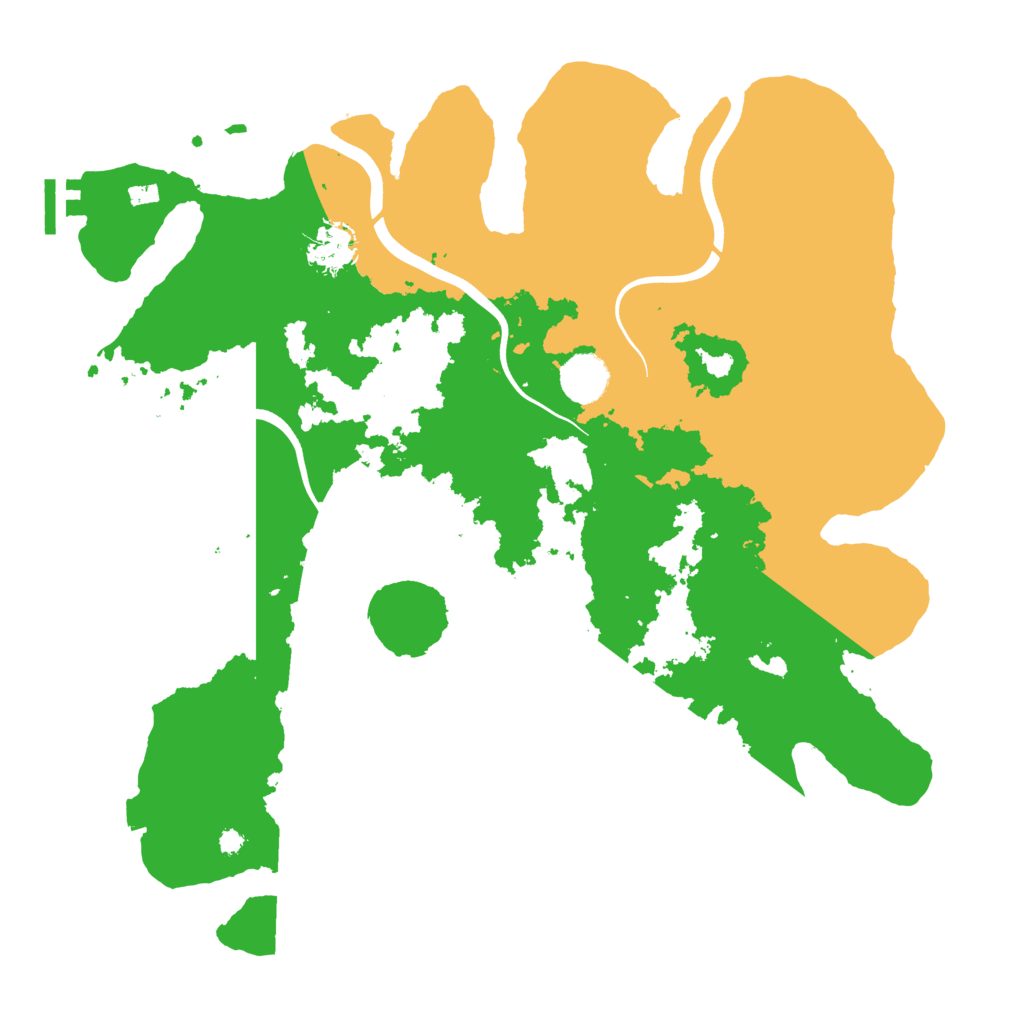 Biome Rust Map: Procedural Map, Size: 3750, Seed: 5033923