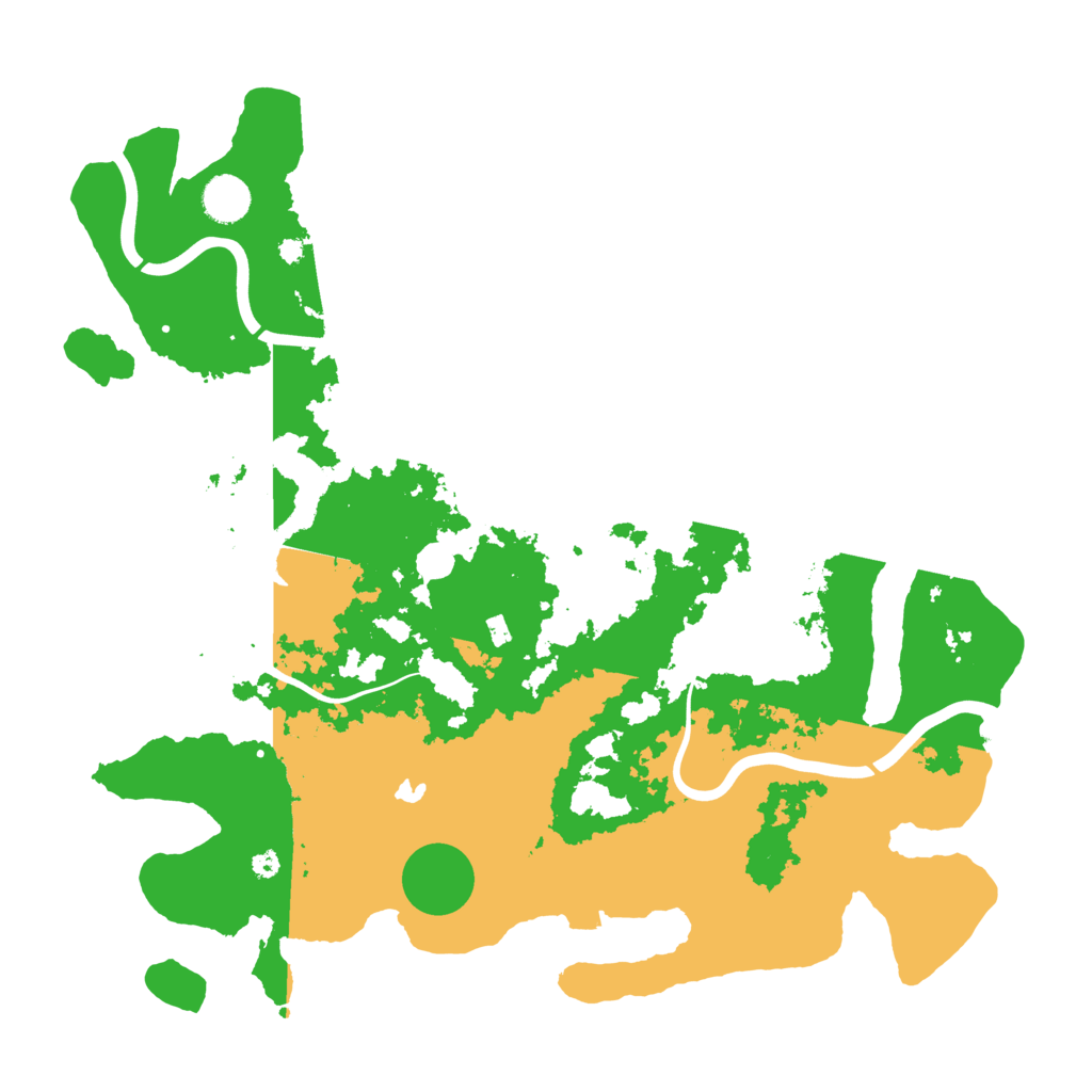 Biome Rust Map: Procedural Map, Size: 4000, Seed: 84184165