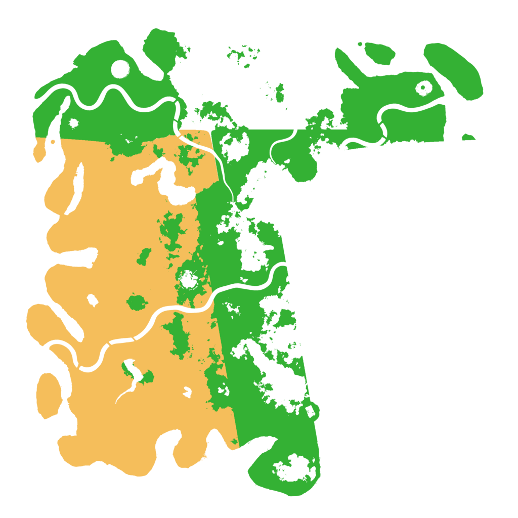 Biome Rust Map: Procedural Map, Size: 5000, Seed: 602427022