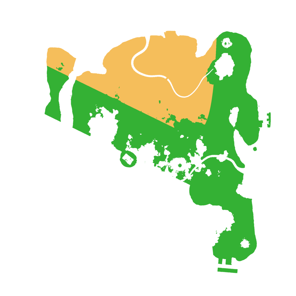 Biome Rust Map: Procedural Map, Size: 3000, Seed: 1894997378